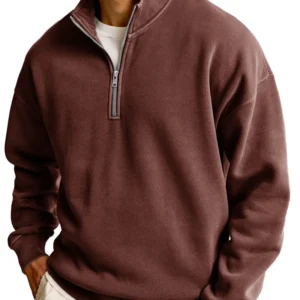 Half Zip Sweatshirt